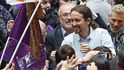Šéf levicové hnutí Podemos Pablo Iglesias Šéf levicové hnutí Podemos Pablo Iglesias