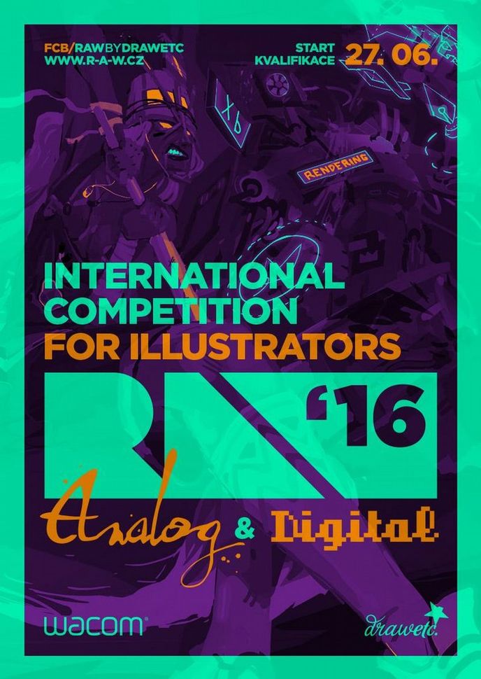 Studio Drawetc. spustilo další ročník soutěže RAW (Raw Art Wrestling) Studio Drawetc. spustilo další ročník soutěže RAW (Raw Art Wrestling)