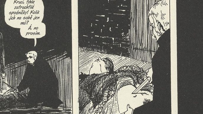 Temný komiks o Jacku Rozparovači Temný komiks o Jacku Rozparovači