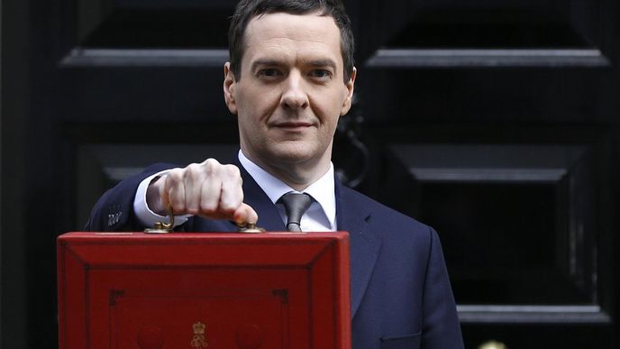 Britský ministr financí George Osborne Britský ministr financí George Osborne