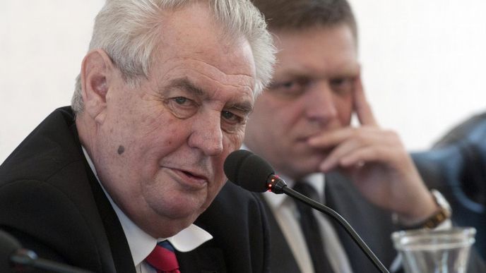 Miloš Zeman, Robert Fico Miloš Zeman, Robert Fico