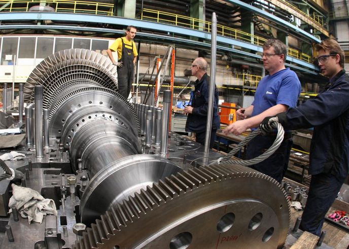 Výroba turbíny ve Škodě Power Výroba turbíny ve Škodě Power