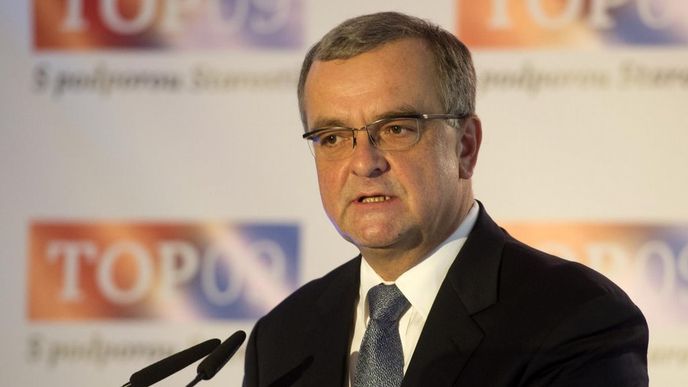 Miroslav Kalousek na sněmu strany Miroslav Kalousek na sněmu strany