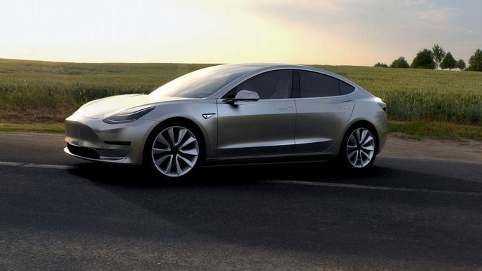 Představení Tesly Model 3 Představení Tesly Model 3