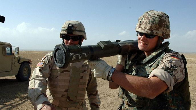 Německý voják v Afghánistánu, ilustrační foto Německý voják v Afghánistánu, ilustrační foto