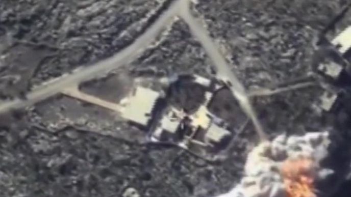 Bombardování v Sýrii Bombardování v Sýrii