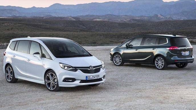Opel Zafira má za sebou facelift Opel Zafira má za sebou facelift