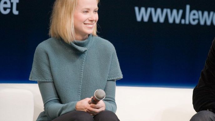 Šéfka Yahoo Marissa Mayer Šéfka Yahoo Marissa Mayer