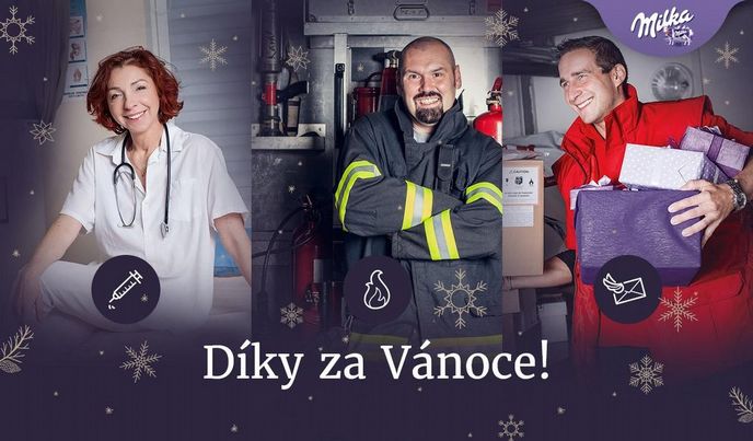 Česká kampaň značky Milka Česká kampaň značky Milka