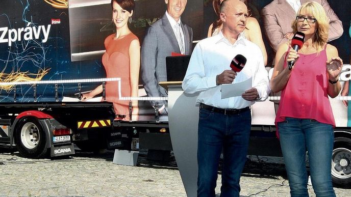 Zpravodajský kamion TV Prima Zpravodajský kamion TV Prima