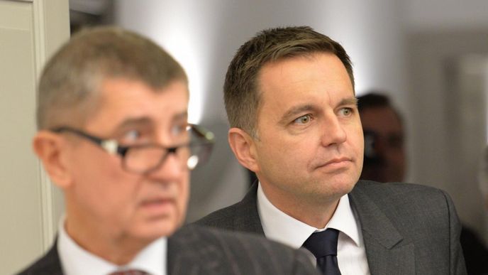 Andrej Babiš a Peter Kažimír Andrej Babiš a Peter Kažimír