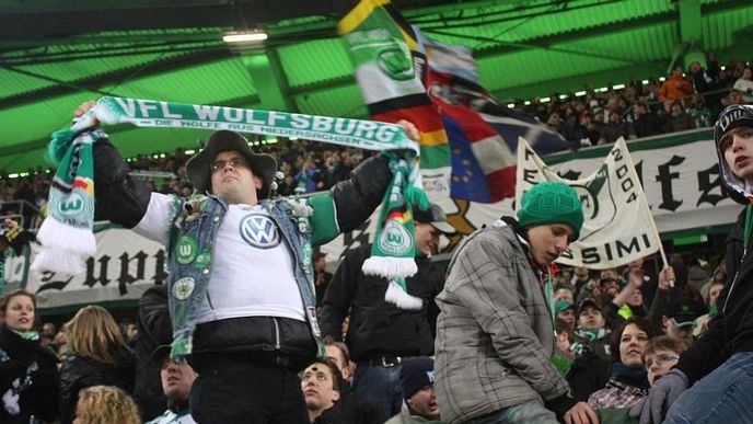 Fanoušci fotbalového Wolfsburgu Fanoušci fotbalového Wolfsburgu