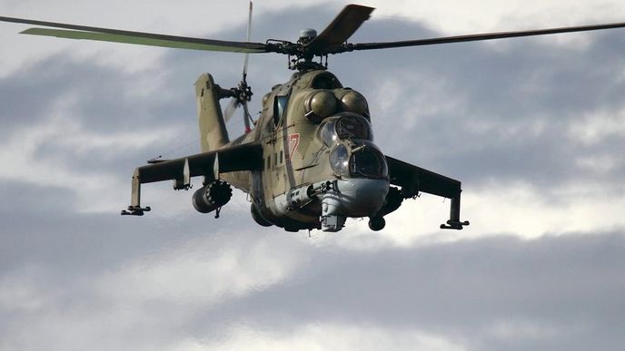Ruský vrtulník Mi-24 Ruský vrtulník Mi-24
