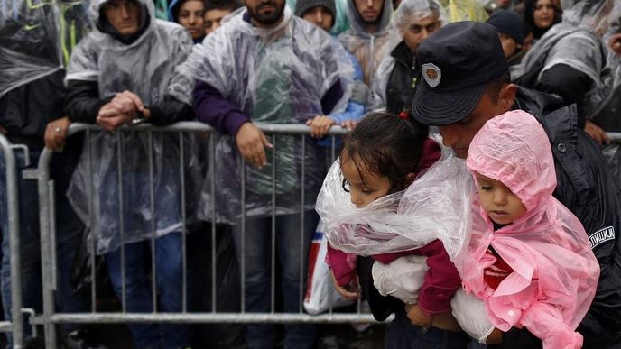 Migranti v Srbsku Migranti v Srbsku