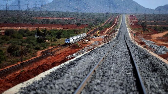 Čínská železnice spojí Mombasu a Nairobi v Keni Čínská železnice spojí Mombasu a Nairobi v Keni