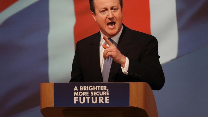 Britský premiér David Cameron Britský premiér David Cameron