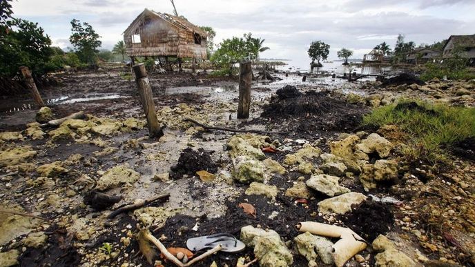 Růst hladiny moří znásobuje účinky bouří na Šalamounových ostrovech Růst hladiny moří znásobuje účinky bouří na Šalamounových ostrovech