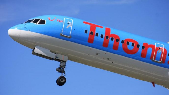 ilustrační foto boeingu Thomson Airways ilustrační foto boeingu Thomson Airways