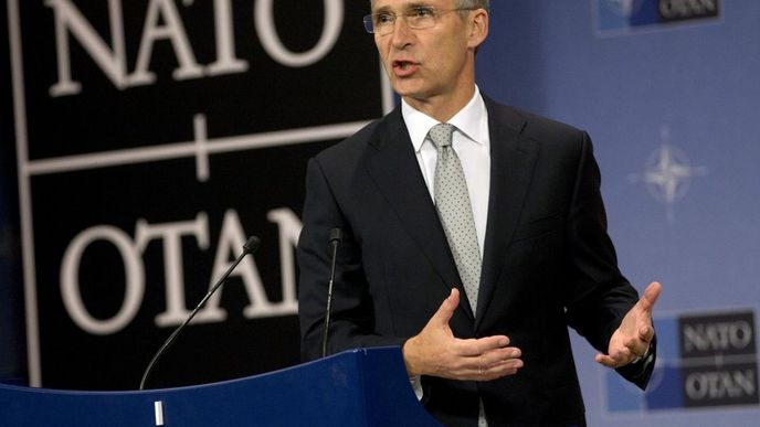 Předseda NATO Jens Stoltenberg Předseda NATO Jens Stoltenberg