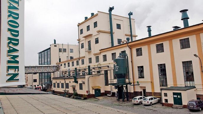 Sídlo Staropramenu na pražském Smíchově. Sídlo Staropramenu na pražském Smíchově.