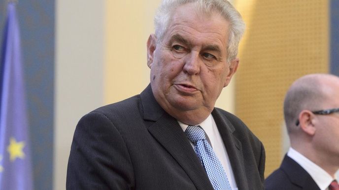 Prezident Miloš Zeman Prezident Miloš Zeman