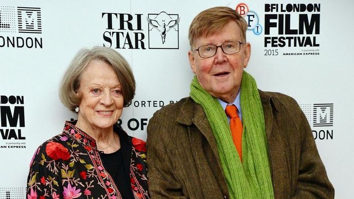 Maggie Smithová a Alan Bennett Maggie Smithová a Alan Bennett