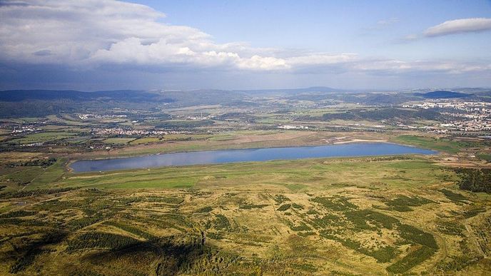 Jezero Milada u Ústí nad Labem Jezero Milada u Ústí nad Labem