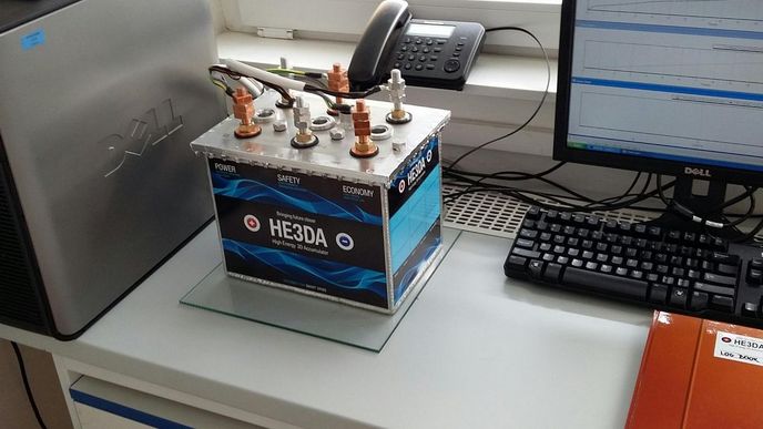 vysokokapacitní baterie Robusta s články vyrobenými podle technologie HE3DA vysokokapacitní baterie Robusta s články vyrobenými podle technologie HE3DA
