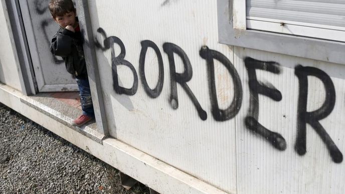 Uprchlický tábor v řeckém Idomeni Uprchlický tábor v řeckém Idomeni