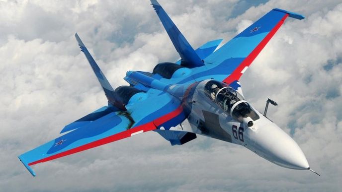 Ruská stíhačka Suchoj Su-30 Ruská stíhačka Suchoj Su-30