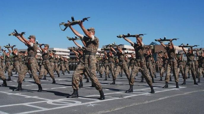 Arménští vojáci Arménští vojáci