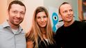 Jiří Herian (PHD), Michaela Kloudová (Unilever) a Šimon Čapek (Red Bull) Jiří Herian (PHD), Michaela Kloudová (Unilever) a Šimon Čapek (Red Bull)