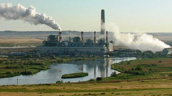 Uhelná elektrárna v USA Uhelná elektrárna v USA
