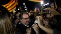 šéf katalánské regionální vlády Artur Mas po vítězství separatistů v regionálních volbách šéf katalánské regionální vlády Artur Mas po vítězství separatistů v regionálních volbách