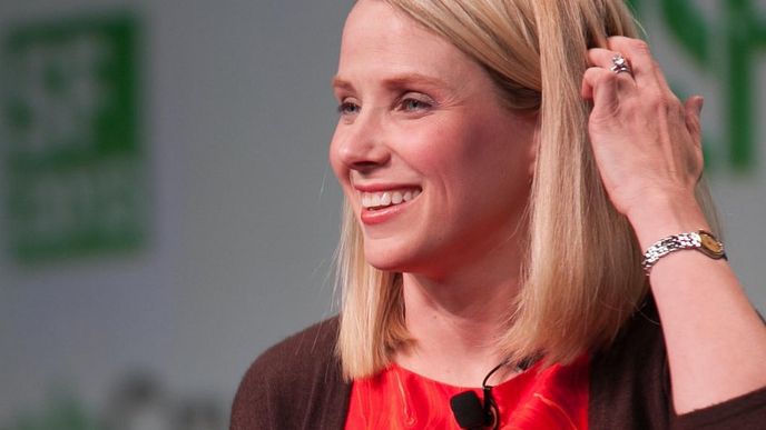 Šéfka Yahoo Marissa Mayerová Šéfka Yahoo Marissa Mayerová