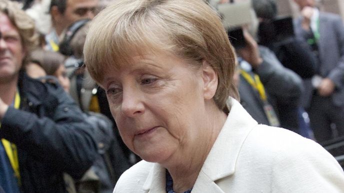 Německá kancléřka Angela Merkelová Německá kancléřka Angela Merkelová