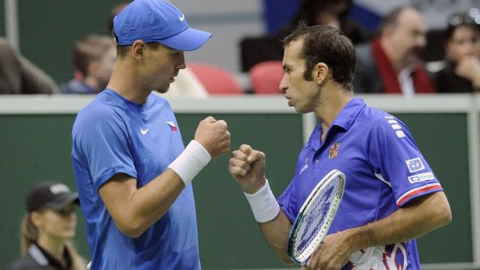 Tomáš Berdych, Radek Štěpánek Tomáš Berdych, Radek Štěpánek