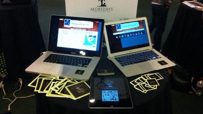 Moredays už si odbyl premiéru také na konferenci TechCrunch Disrupt a psalo o něm několik zahraničních webů. Moredays už si odbyl premiéru také na konferenci TechCrunch Disrupt a psalo o něm několik zahraničních webů.