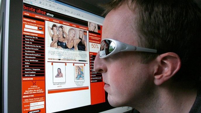 internetová pornografie, ilustrační foto internetová pornografie, ilustrační foto