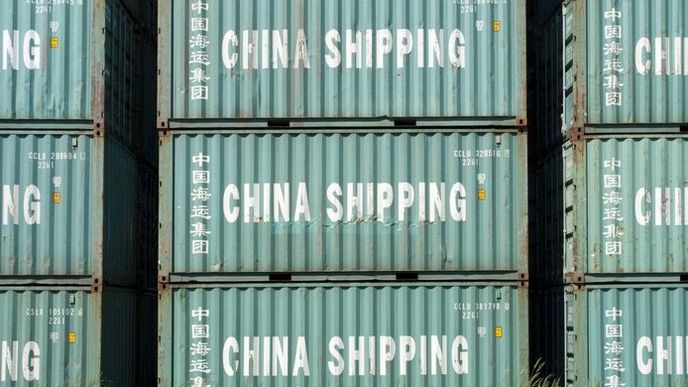 Čína, export Čína, export