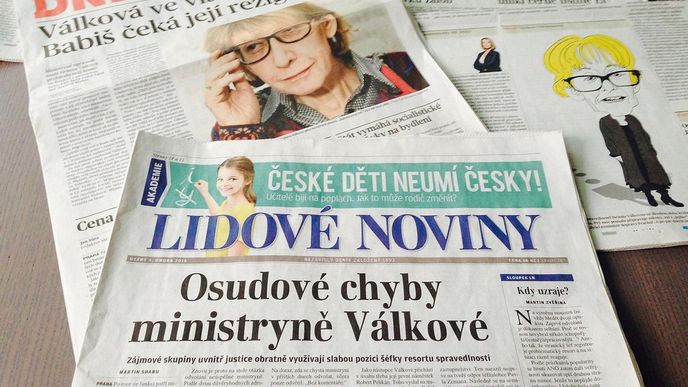 Dnes a Lidové noviny Dnes a Lidové noviny