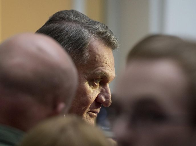 Kandidát na pražského primátora Bohuslav Svoboda čeká na výsledky voleb Kandidát na pražského primátora Bohuslav Svoboda čeká na výsledky voleb
