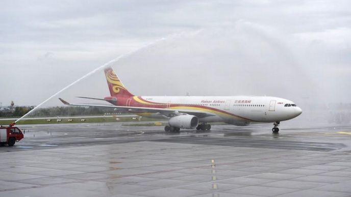 Otevření nové linky Hainan Airlines z Pekingu do Prahy Otevření nové linky Hainan Airlines z Pekingu do Prahy