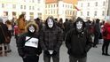 Na brněnském náměstí Svobody se setkalo několik desítek odpůrců smlouvy ACTA Na brněnském náměstí Svobody se setkalo několik desítek odpůrců smlouvy ACTA