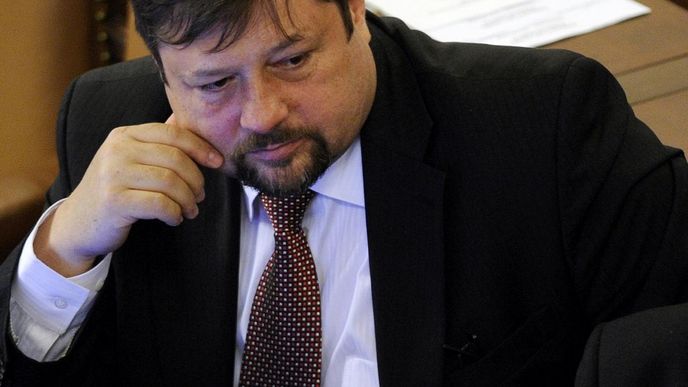 Petr Wolf na archivním snímku z parlamentu Petr Wolf na archivním snímku z parlamentu