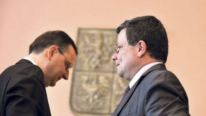Petr Nečas, Alexandr Vondra Petr Nečas, Alexandr Vondra