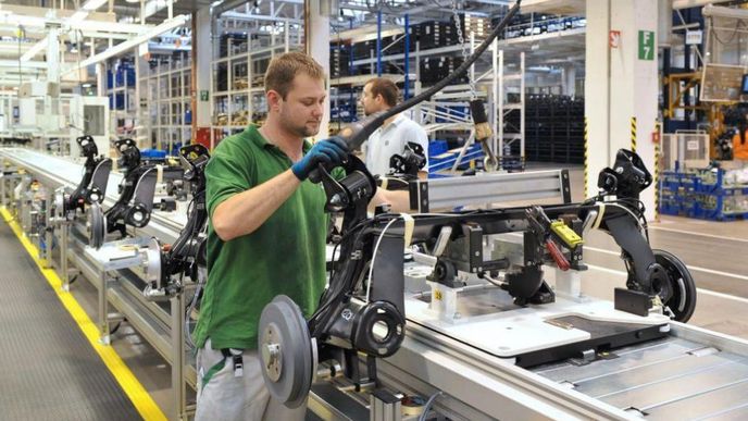 Výroba automobilů v Mladé Boleslavi Výroba automobilů v Mladé Boleslavi