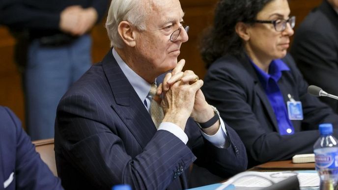Zmocněnec OSN pro Sýrii Staffan de Mistura Zmocněnec OSN pro Sýrii Staffan de Mistura