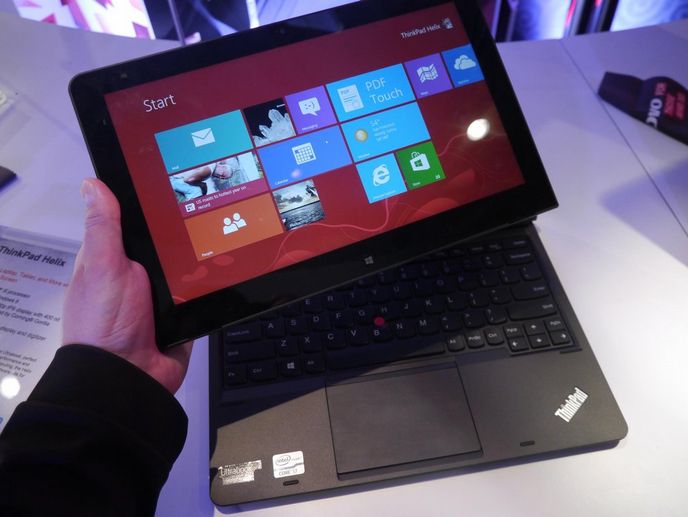 Lenovo ThinkPad Helix je tablet s plnohodnotnými Windows a oddělitelným displejem, nechybí stylus, ani kvalitní provedení obvyklé pro profesionální řadu ThinkPad Lenovo ThinkPad Helix je tablet s plnohodnotnými Windows a oddělitelným displejem, nechybí stylus, ani kvalitní provedení obvyklé pro profesionální řadu ThinkPad
