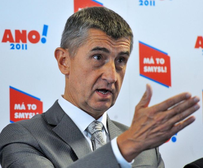 Andrej Babiš, ANO 2011 Andrej Babiš, ANO 2011